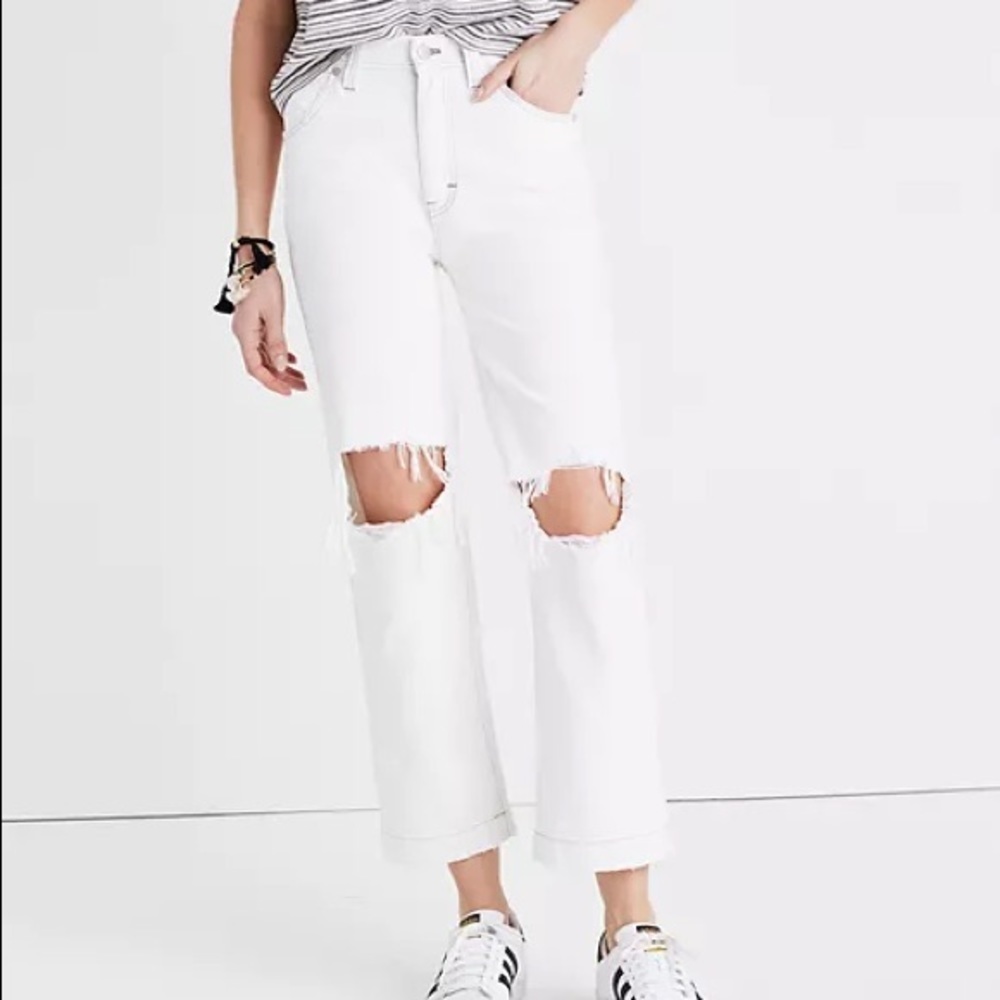Madewell x Where I Was From Slim Straight Jeans​​​ - Picture 4 of 6